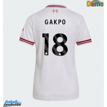 Liverpool Cody Gakpo #18 Bortedrakt Dame 2026-27 Kortermet